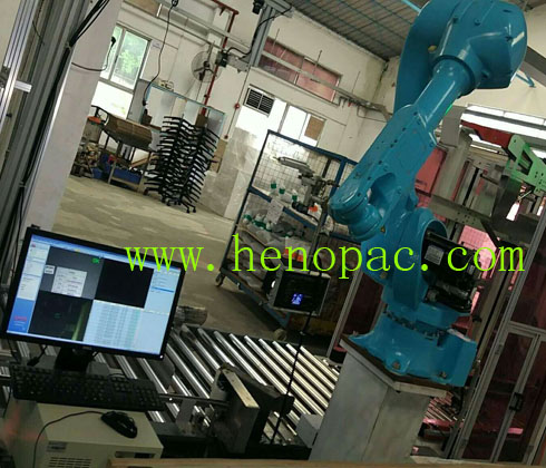 robot vision to check the label or ink (MFG,EXP,Barcode) on carton 