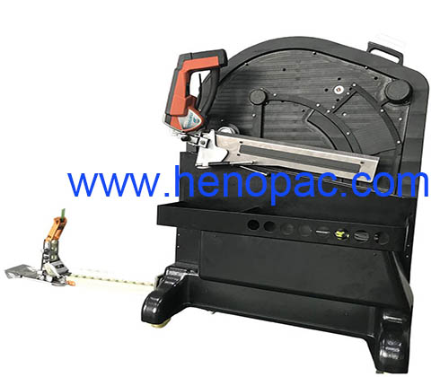 China Ergonomic pallet strapping system with electrically driven Chain Lance